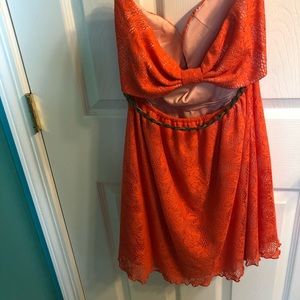 Strapless summer dress